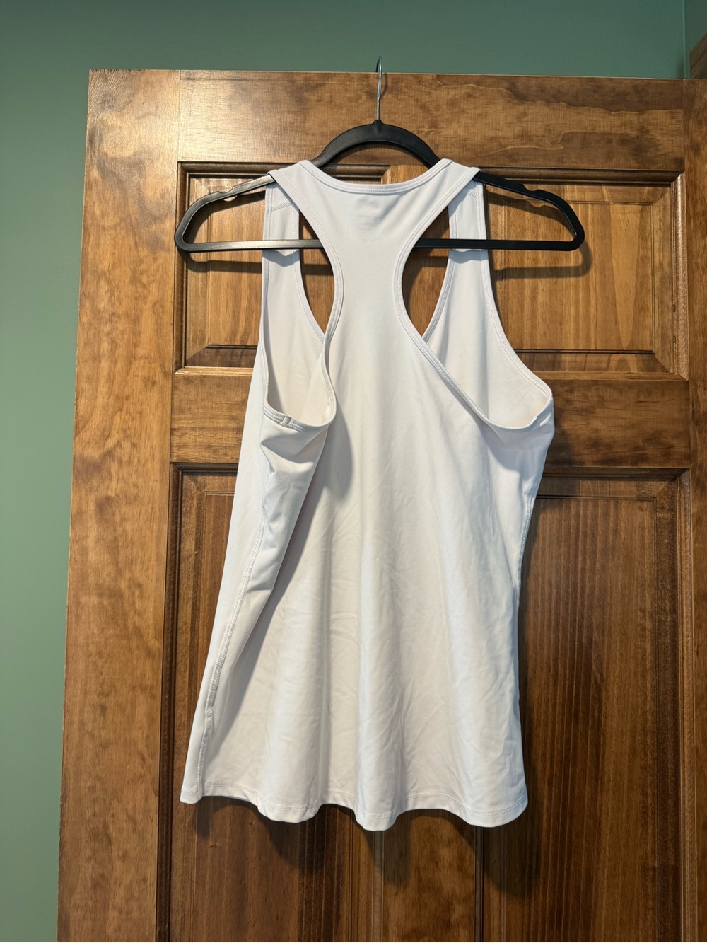 RBX White Racerback Performance Tank - Picture 2 of 3